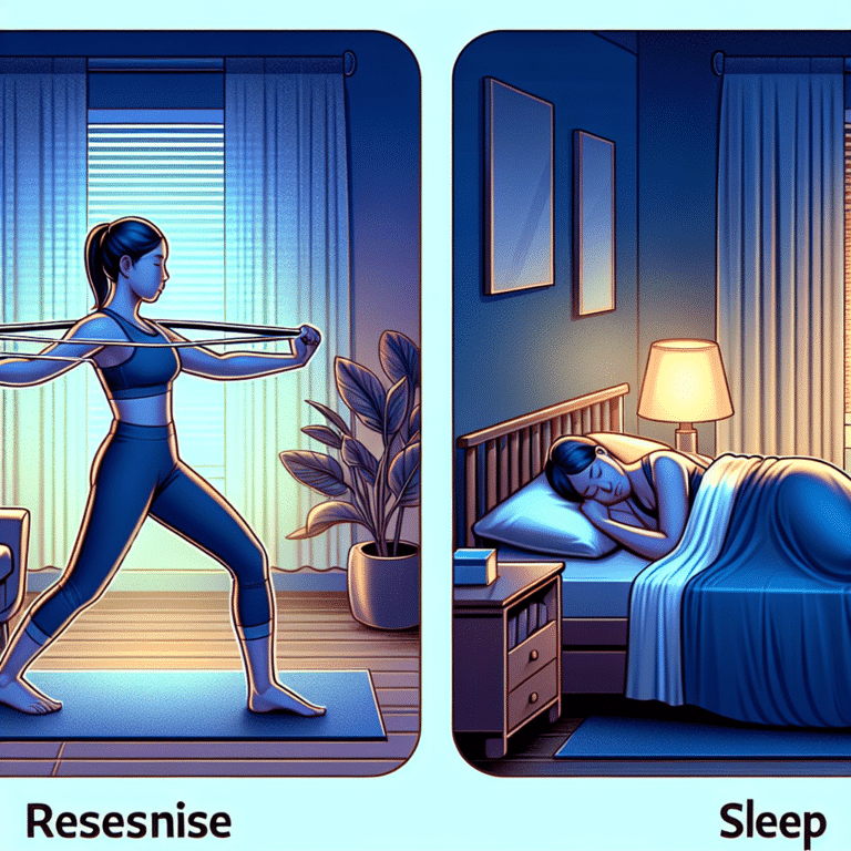 Nighttime resistance exercise 'activity breaks' may boost sleep duration, study finds