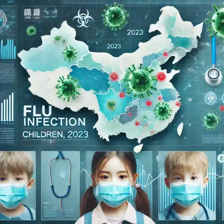 Study Reveals High Infection Rates of COVID-19 and Flu in Children in China, 2023