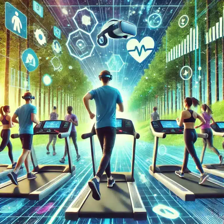 Exploring the Benefits of Virtual Reality-Simulated Treadmill Exercise