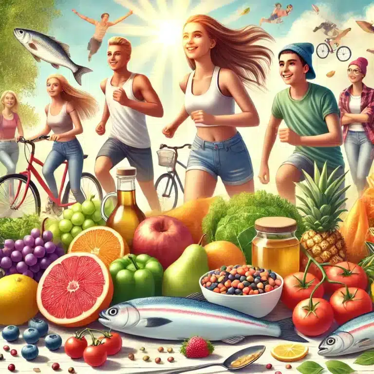 How Fitness Connects Diet and Quality of Life in Teens