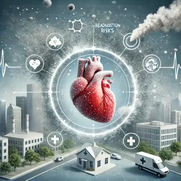 How air pollution affects heart health Study shows higher risk of hospital readmission for unstable angina patients