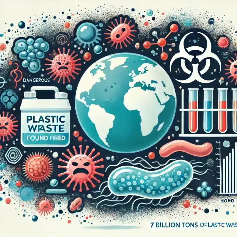 Study reveals dangerous microbes found in 7 billion tons of plastic waste